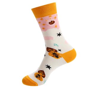Novelty Pattern Seamless Socks For Women