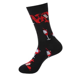 Custom Black Men Crew Socks