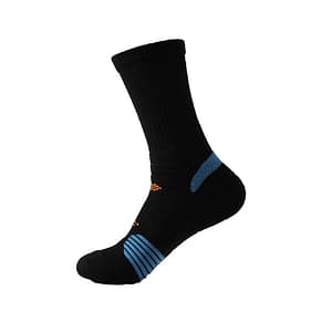 Lightweight Mens Black Basketball Socks