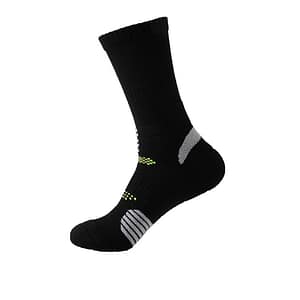 Men’s Crew Black Athletic Socks