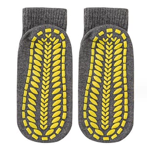 Polyester Children Non Slip Grip Trampoline Socks