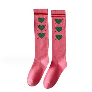 Custom Cute Knee High Socks Cotton