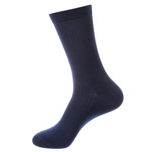 Fashion Navy Blue Mens Business Socks